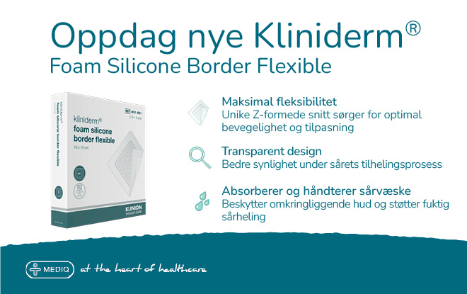 Kliniderm Foam Slicone Border Flexible